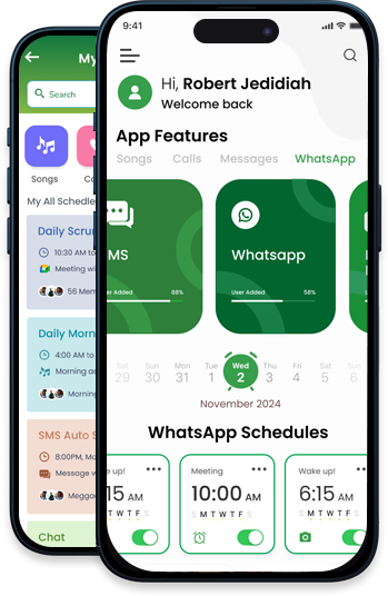 messaging schedule app